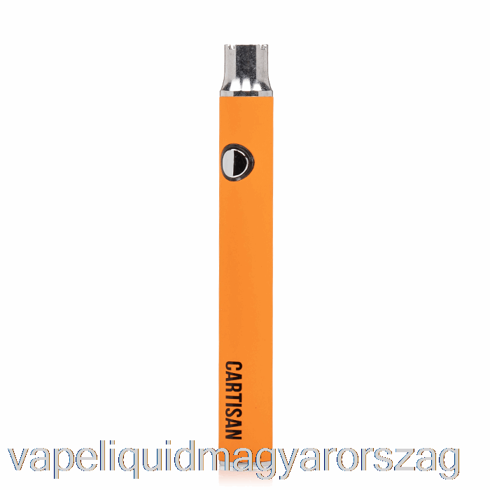 Cartisan Gomb Vv 350 510 Akkumulátor Narancssárga Vape Folyadék